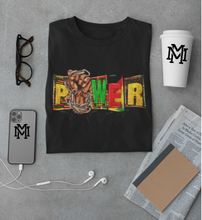Load image into Gallery viewer, POWER Juneteenth tee
