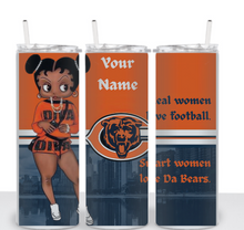 Load image into Gallery viewer, Chicago Bears Fan -Tumbler

